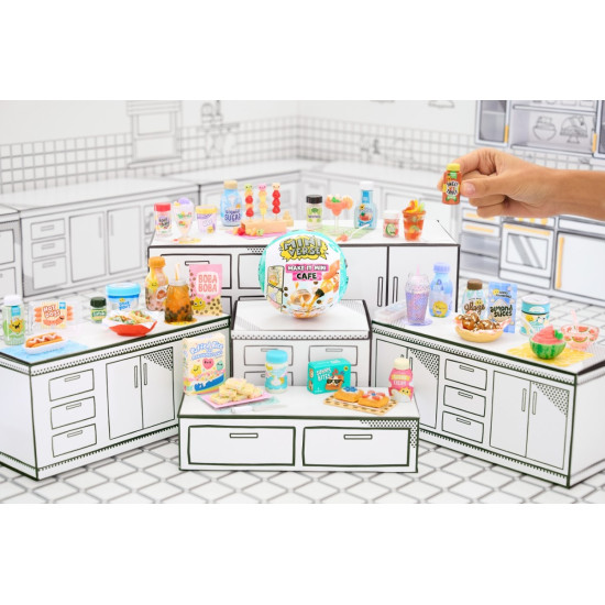 Figurki Miniverse Make It Mini Foods: Cafe 1 sztuka 