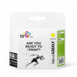 Tusz do Brother MFC-J4540DW TBB-LC426XLY 100% nowy żółty Tusz do Brother MFC-J4540DW TBB-LC426XLY 100% nowy żółty