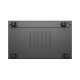 Szafa instalacyjna rack stojąca 19 cali 32U 600x1000 drzwi perforowane LCD czarna (Flat pack)