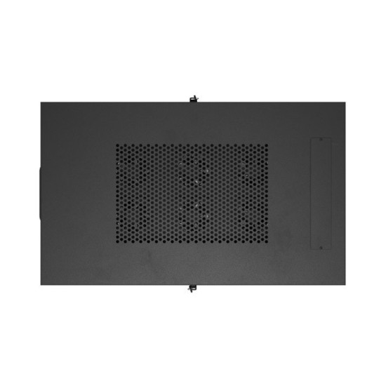 Szafa instalacyjna rack stojąca 19 cali 32U 600x1000 drzwi przeszklone LCD czarna (Flat pack)