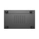 Szafa instalacyjna rack stojąca 19 cali 32U 600x1000 drzwi przeszklone LCD czarna (Flat pack)