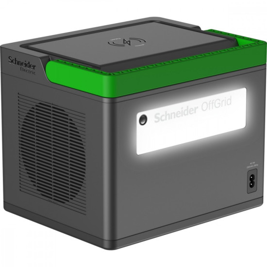Stacja zasilania PPS730-GR Schneider OffGrid Portable Power Station 730, 738Wh   Lithium-ion, 2 Schuko, Sinewave 