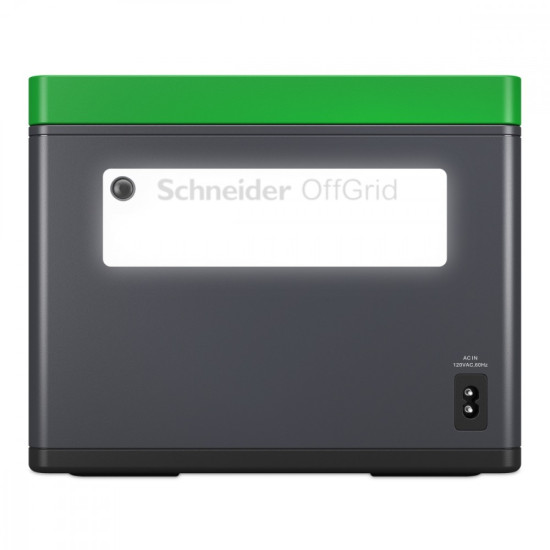 Stacja zasilania PPS730-GR Schneider OffGrid Portable Power Station 730, 738Wh   Lithium-ion, 2 Schuko, Sinewave 