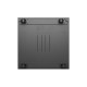 Szafa instalacyjna rack stojąca 19 cali 37U 800x800 drzwi perforowane LCD czarna (Flat pack)