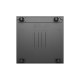 Szafa instalacyjna rack stojąca 19 cali 47U 800x800 drzwi perforowane LCD czarna (Flat pack)