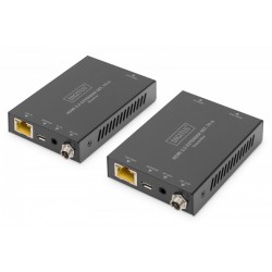 Przedłużacz / Extender HDMI 70m po skrętce kat.5e/6/7 4K 60Hz PoC (Power over Cable) (zestaw)