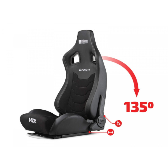 Fotel ERS4 Elite Leather Sued