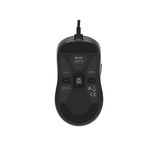 Mysz Fury TANTO T4 RGB 12000DPI gamingowa czarna 