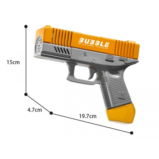 Pistolet na bańki mydlane + płyn 