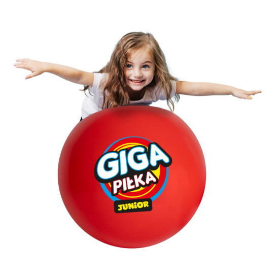 Giga Piłka Junior Czerwona 