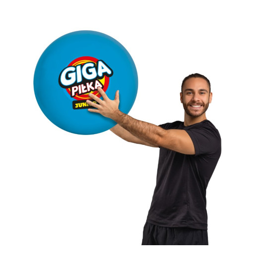 Giga Piłka Junior Niebieska 