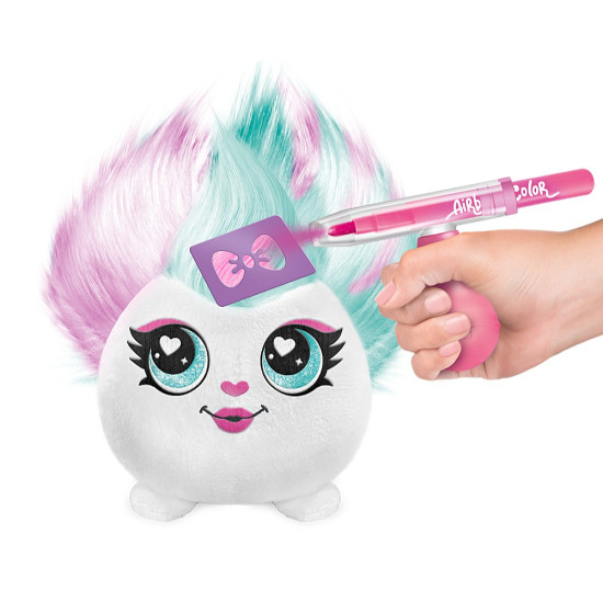 Maskotka Projekt Plusz Fryzurki - Zestaw z ręcznym aerografem Mgiełka