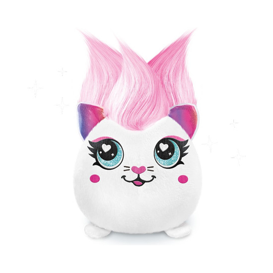 Maskotka Projekt Plusz Fryzurki - Zestaw z elektronicznym aerografem - Klejnotka