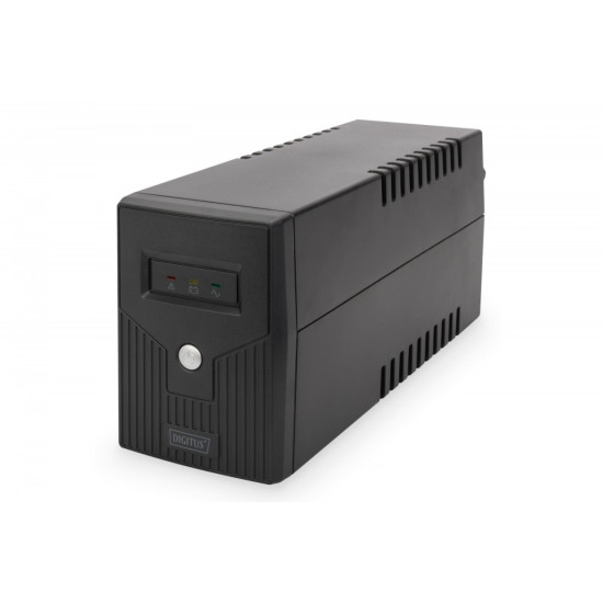 UPS Line-Ineractive LED BASIC, 600VA/360W, 1x12V/7Ah, AVR, 2x Schuko CEE 7/3