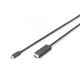Kabel USB Type-C/HDMI M/M USB 3.1 Gen.2 SuperSpeed+ 4K/60Hz 18Gbps 5m czarny