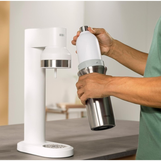 Saturator sodaTRIO biały 