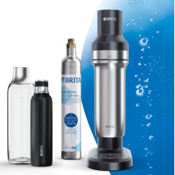 Saturator sodaTRIO czarny 