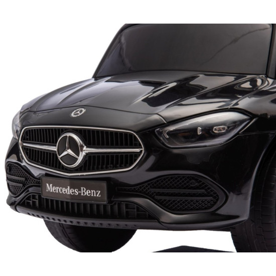 Pojazd z rączką MERCEDES C-Class czarny