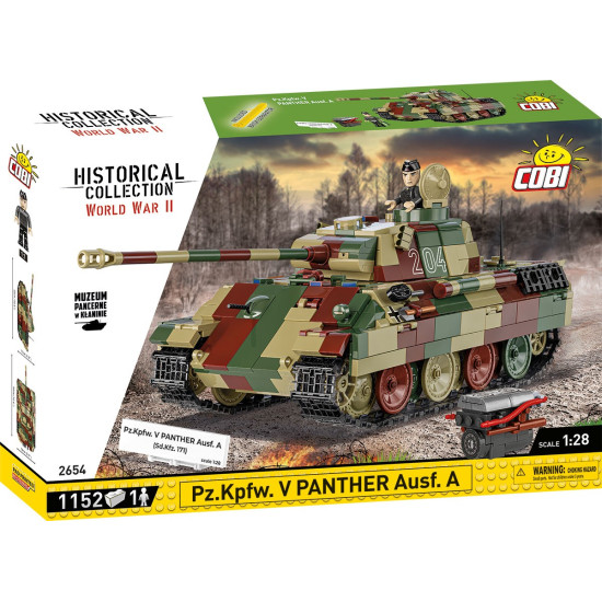 Klocki Pz.Kpfw.V Panther Ausf.A 1152 klocki 