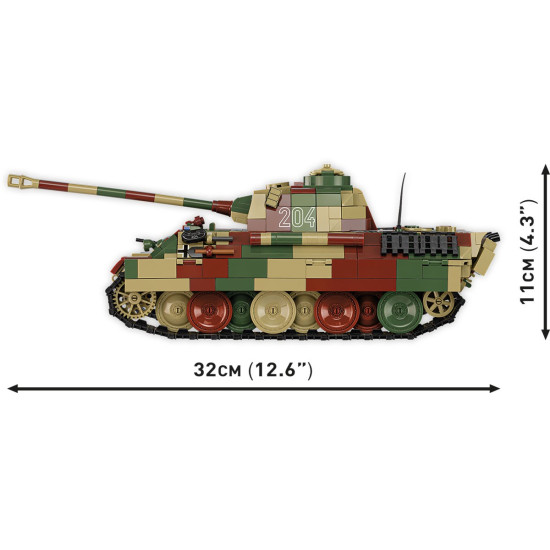 Klocki Pz.Kpfw.V Panther Ausf.A 1152 klocki 