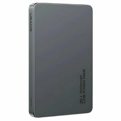 Powerbank 5000mAh 20W indukcyjny Magsafe PD Fast Charge szary 