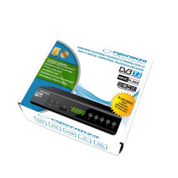 Tuner/dekoder cyfrowy DVB-T2 H.265/HEVC 