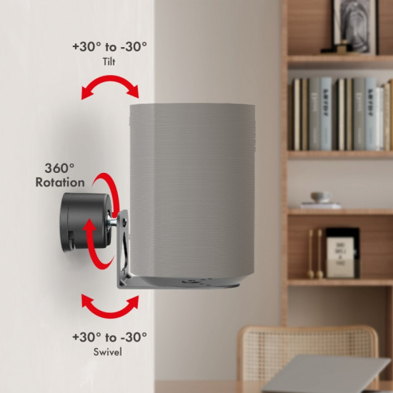 Uchwyt ścienny na głośnik x2 Sonos ERA MC-495 max 5kg