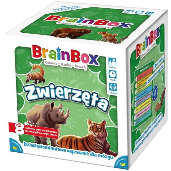 Gra BrainBox - Zwierzęta 