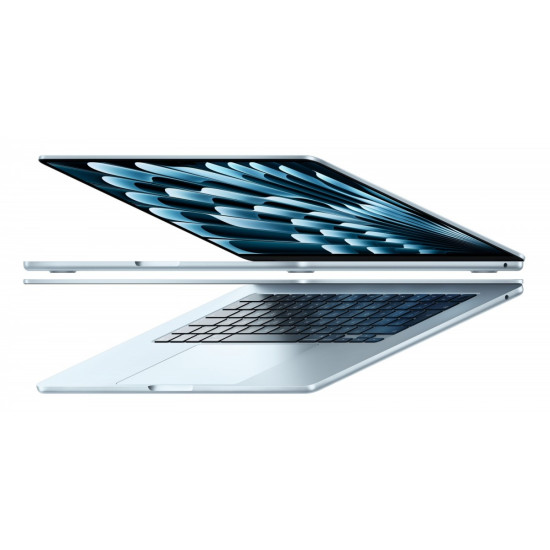 MacBook Air 15.3 cala: M4 10/10, 16GB, 512GB - Błękitny