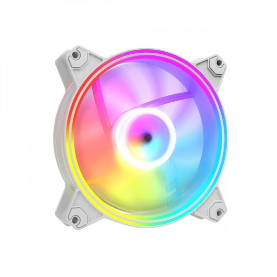 Wentylator ARGB 120x120x25 biały 