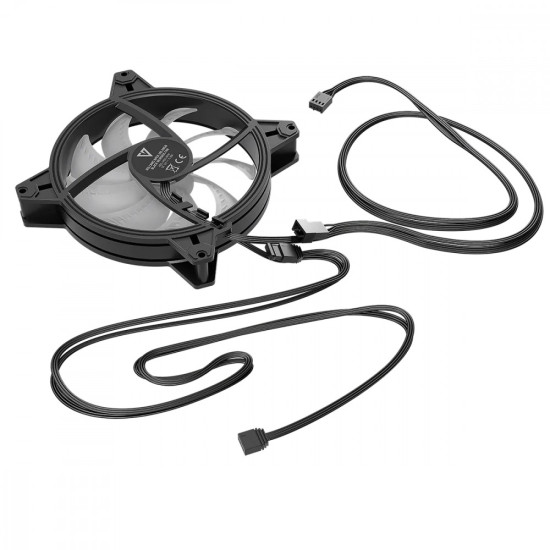 Wentylator ARGB Reverse 140x140x25 czarny 