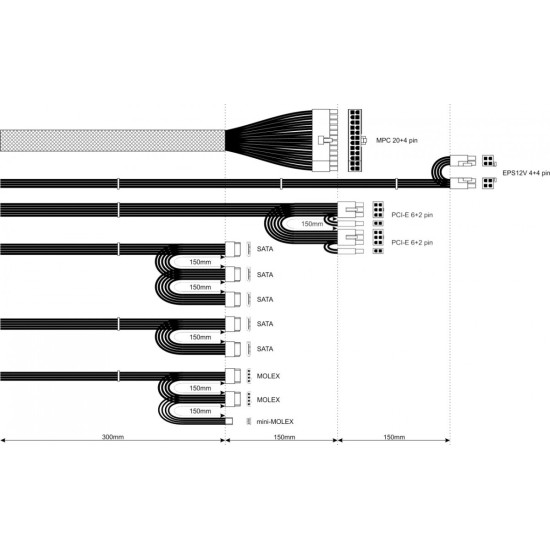 Zasilacz ATX AK-B1-700 700W