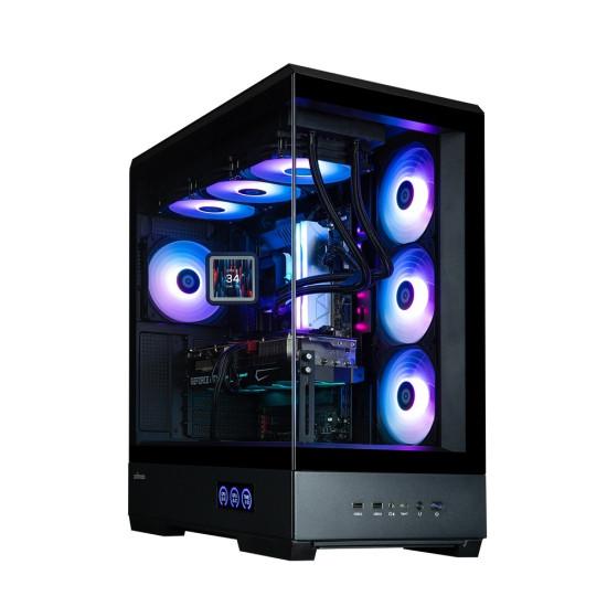 Obudowa P50 DS Mid-Tower 4 wentylatory ARGB czarna