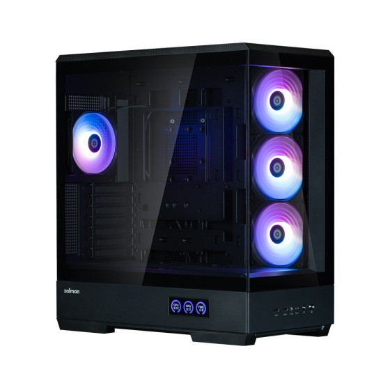 Obudowa P50 DS Mid-Tower 4 wentylatory ARGB czarna