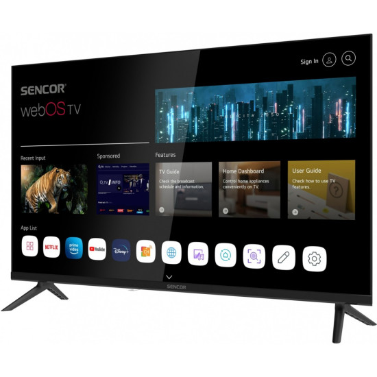 Telewizor 32 cale Smart webOS LG 12/240V SLE 32S830WB Wi-Fi BT5.0 