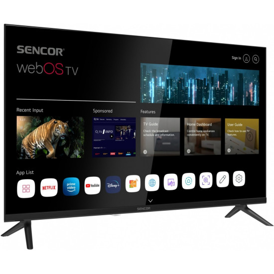 Telewizor 32 cale Smart webOS LG 12/240V SLE 32S830WB Wi-Fi BT5.0 
