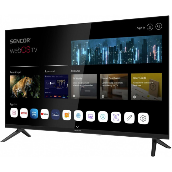 Telewizor 32 cale Smart webOS LG SLE 32S803B DVB-T/T2/C/S/S2 BT5 