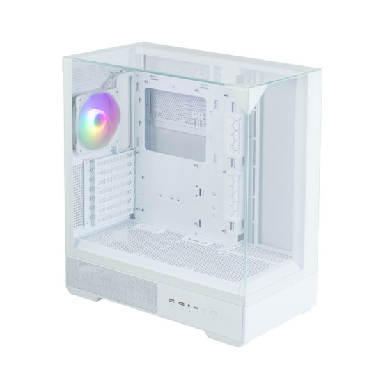 Obudowa P40 Prism Mid-Tower szkło hartowane biała