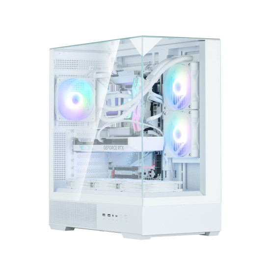 Obudowa P40 Prism Mid-Tower szkło hartowane biała