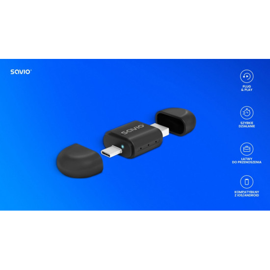 Adapter bezprzewodowy CarPlay & Android Auto TR-17