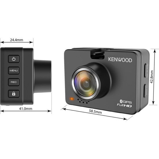 Videorejestrator samochodowy DRV-A310W