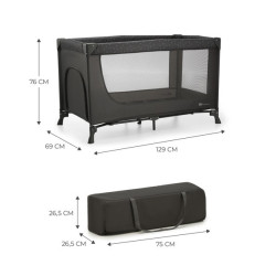 Łóżeczko turystyczne JOY LIGHT GREY