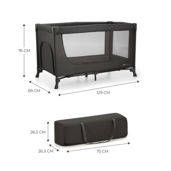 Łóżeczko turystyczne JOY LIGHT GREY