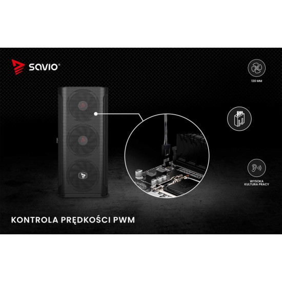 Wentylator BLADE 120mm 4-pin PWM