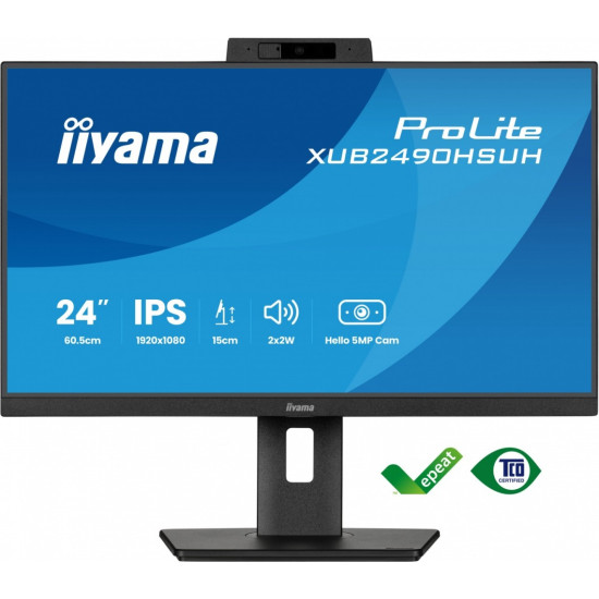 Monitor 24 cale XUB2490HSUH-B2 IPS,FHD,CAM,MIC,HDMI,DP 