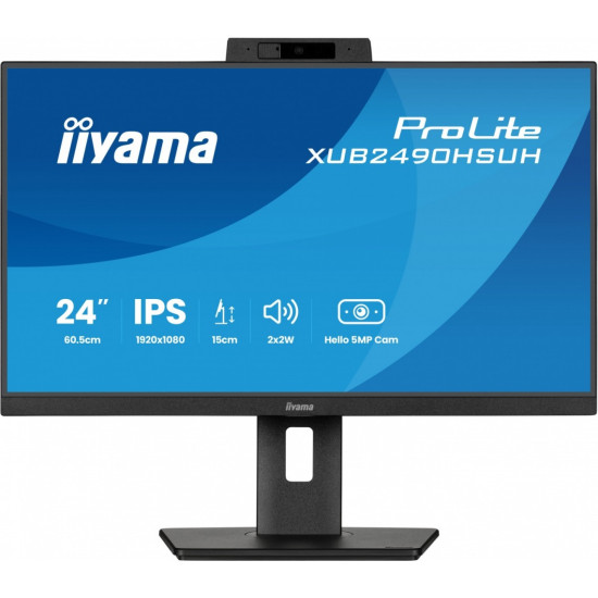 Monitor 24 cale XUB2490HSUH-B2 IPS,FHD,CAM,MIC,HDMI,DP 