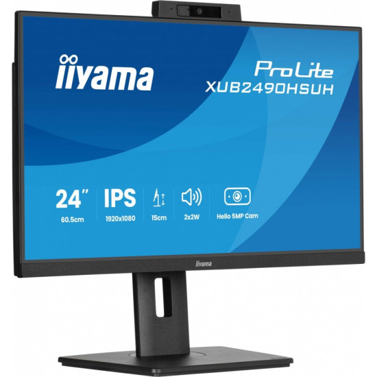 Monitor 24 cale XUB2490HSUH-B2 IPS,FHD,CAM,MIC,HDMI,DP 