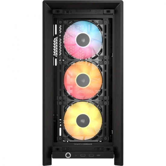Obudowa FRAME 4000D RS ARGB Czarna Mid Tower ATX 