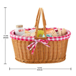 Wooden Koszyk piknikowy