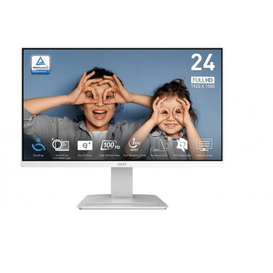 Monitor PRO MP2412W 23.8 cala LED/FHD/Flat/100Hz/Biały Monitor PRO MP2412W 23.8 cala LED/FHD/Flat/100Hz/Biały